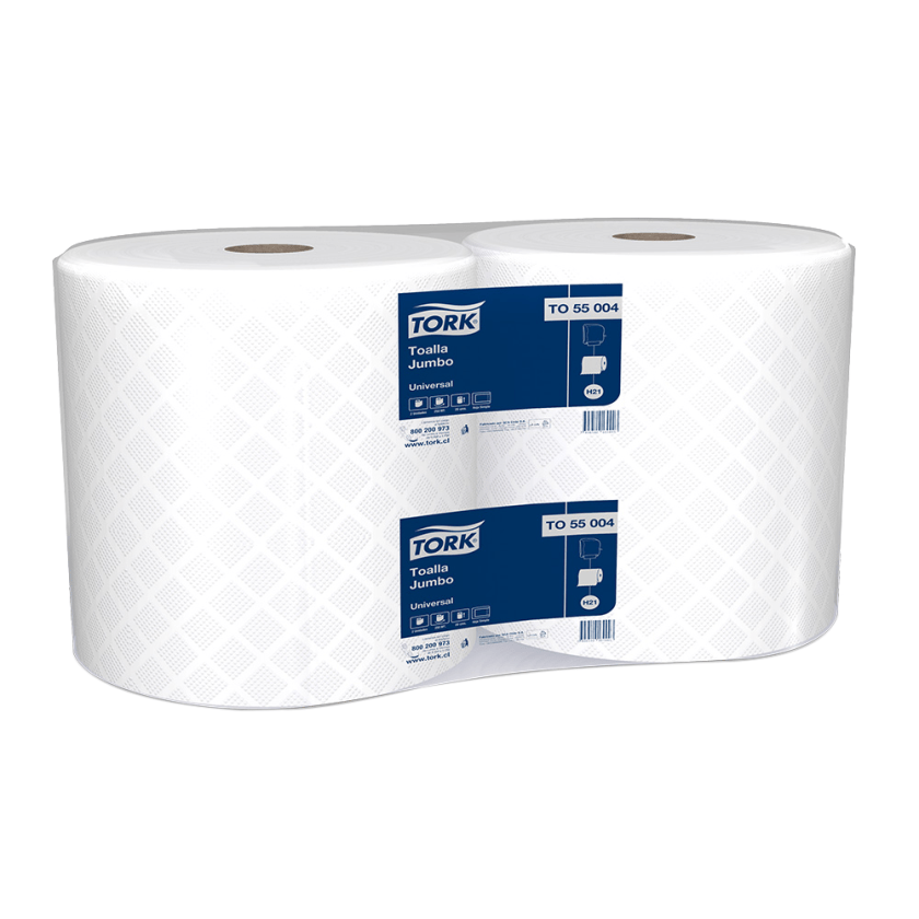 Toalla de Papel Tork Universal 2 Rollos 250 m Hoja Simple