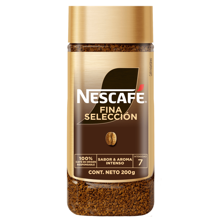 Café Instantáneo Nescafé Fina Selección Liofilizado Frasco 200 g