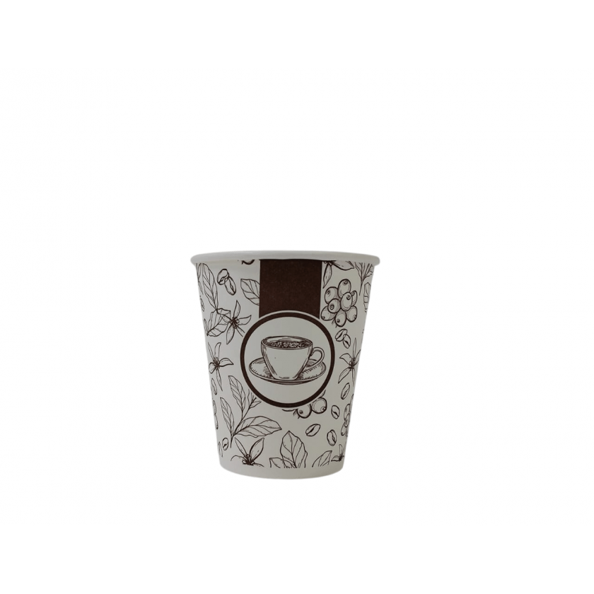 Vaso Polipapel Domingo 180 ml 6 Oz 50 Unidades
