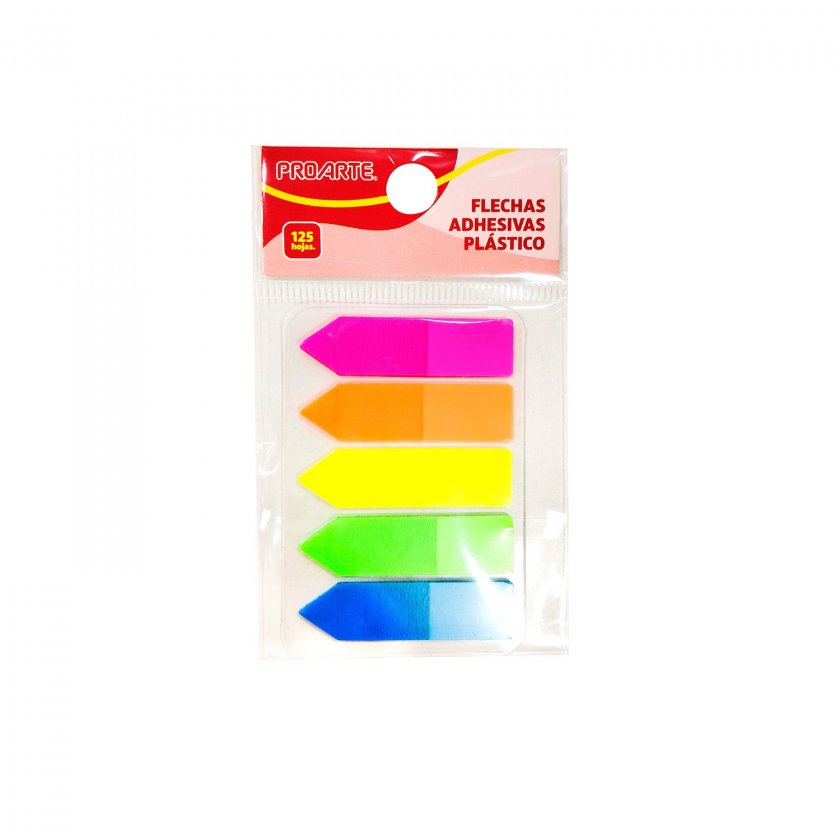 Separador de Página Proarte Flecha 5 Colores 125 Hojas