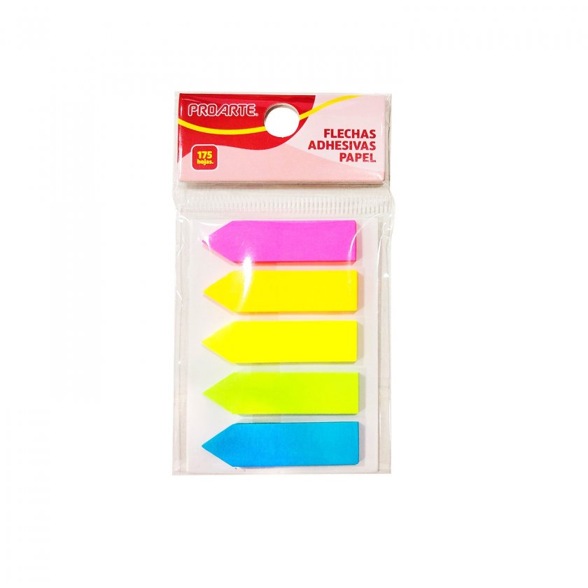 Separador de Página Proarte Flecha 5 Colores 175 Hojas