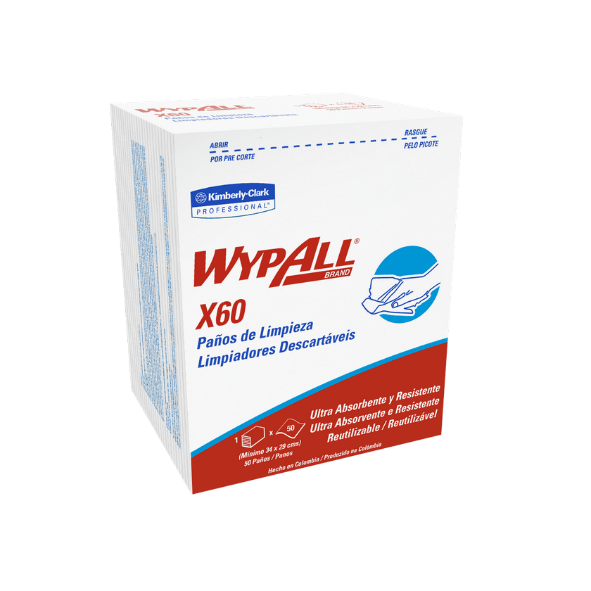 Paño de Limpieza Wypall X-60 50 Unidades