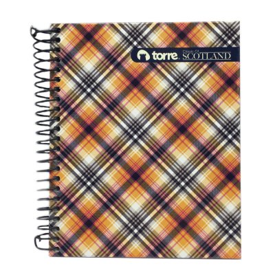 Cuaderno Torre Escocés M7 1/4 Oficio 100 Hojas