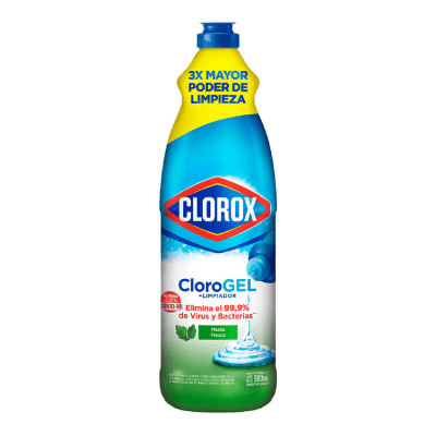 Cloro Gel Clorox Menta 900 ml