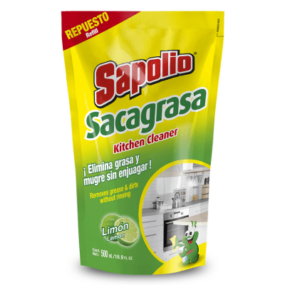 Limpiador Antigrasa Sapolio Doypack 500 ml