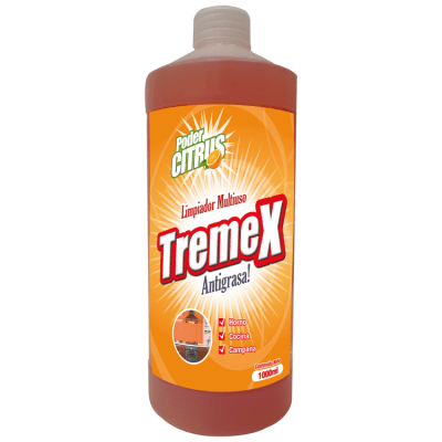 Limpiador Anti Grasa Tremex Recarga Naranja 1 L