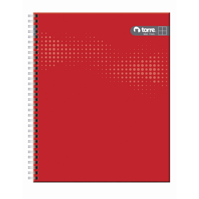 Cuaderno Universitario Torre Liso M5 Espiral Doble 100 Hojas