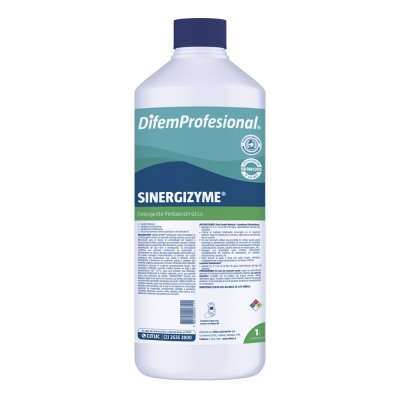 Detergente Líquido Difem Sinergizyme Pentaenzimático 1 l