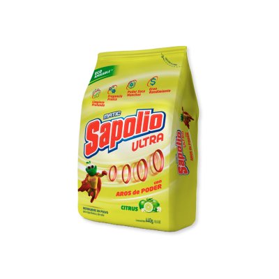 Detergente Polvo Sapolio Matic Citrus 440 g