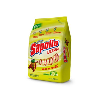 Detergente Polvo Sapolio Matic Citrus 2 Kg