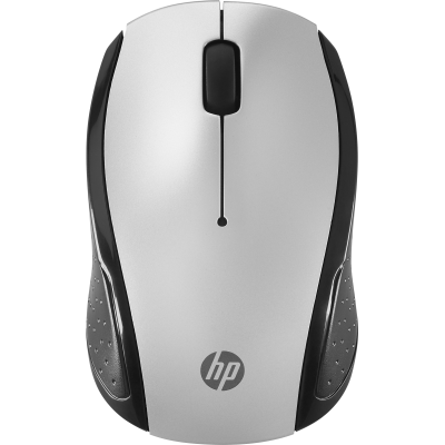 Mouse HP 200 Inalámbrico Plateado (2HU84AA)