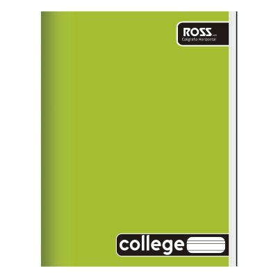 Cuaderno Ross College Caligrafía Horizontal 80 hojas Liso
