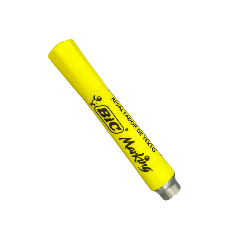 ROTULADOR FLUORESCENTE Modelo FLUORESCENTE AMARILLO CAJA 10 UNIDADES