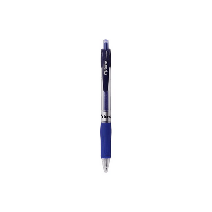 Lapicero tinta gel azul umn 207 signo retráctil 0.7 mm Uniball