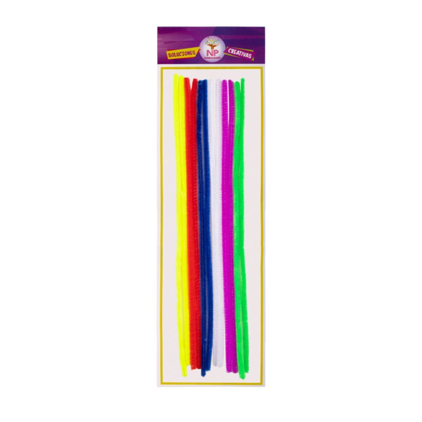 Pelapipas para manualidades, de colores, 30 x 0,6 mm