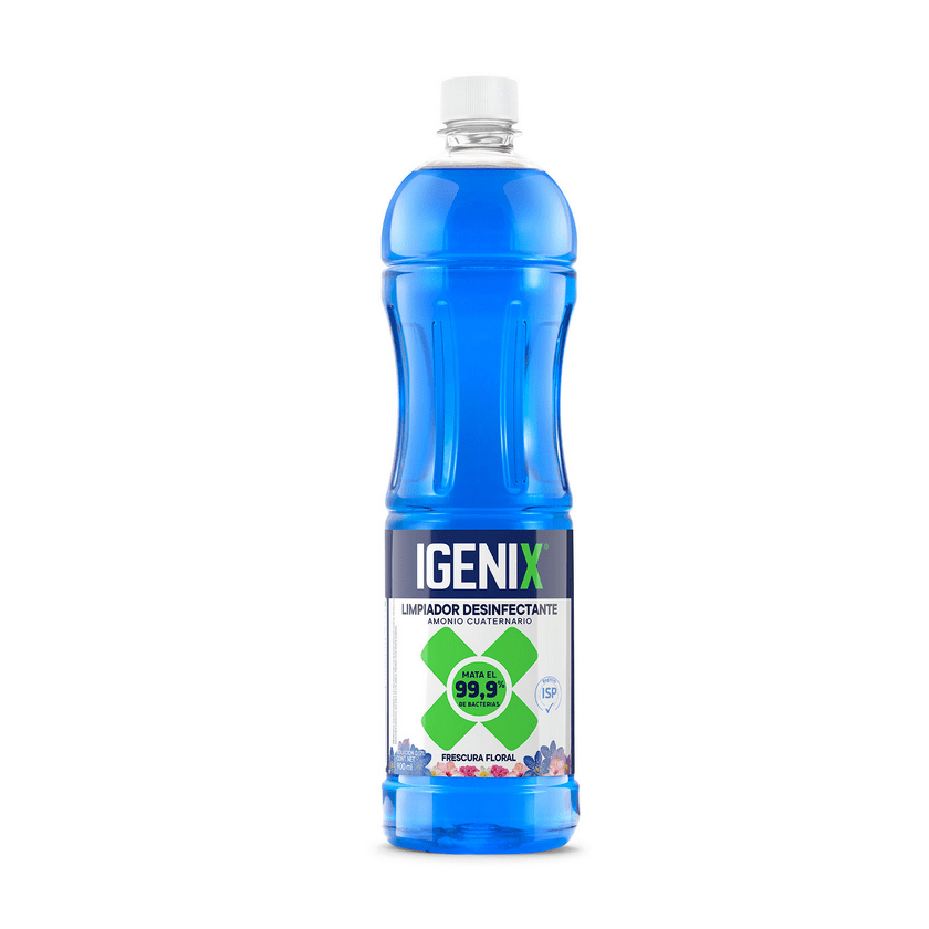 Limpiador Desinfectante Igenix Floral Con Amonio Cuaternario 900 Ml 6683