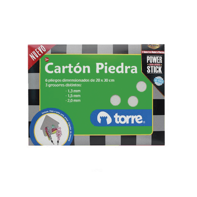 CARTON PIEDRA 1,5 MM ESPESOR (Seleccionar tamaño)