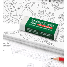 Goma De Borrar Plastica 7085-20 Faber Castell - Dimeiggs